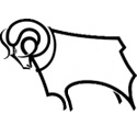 德比郡队徽logo